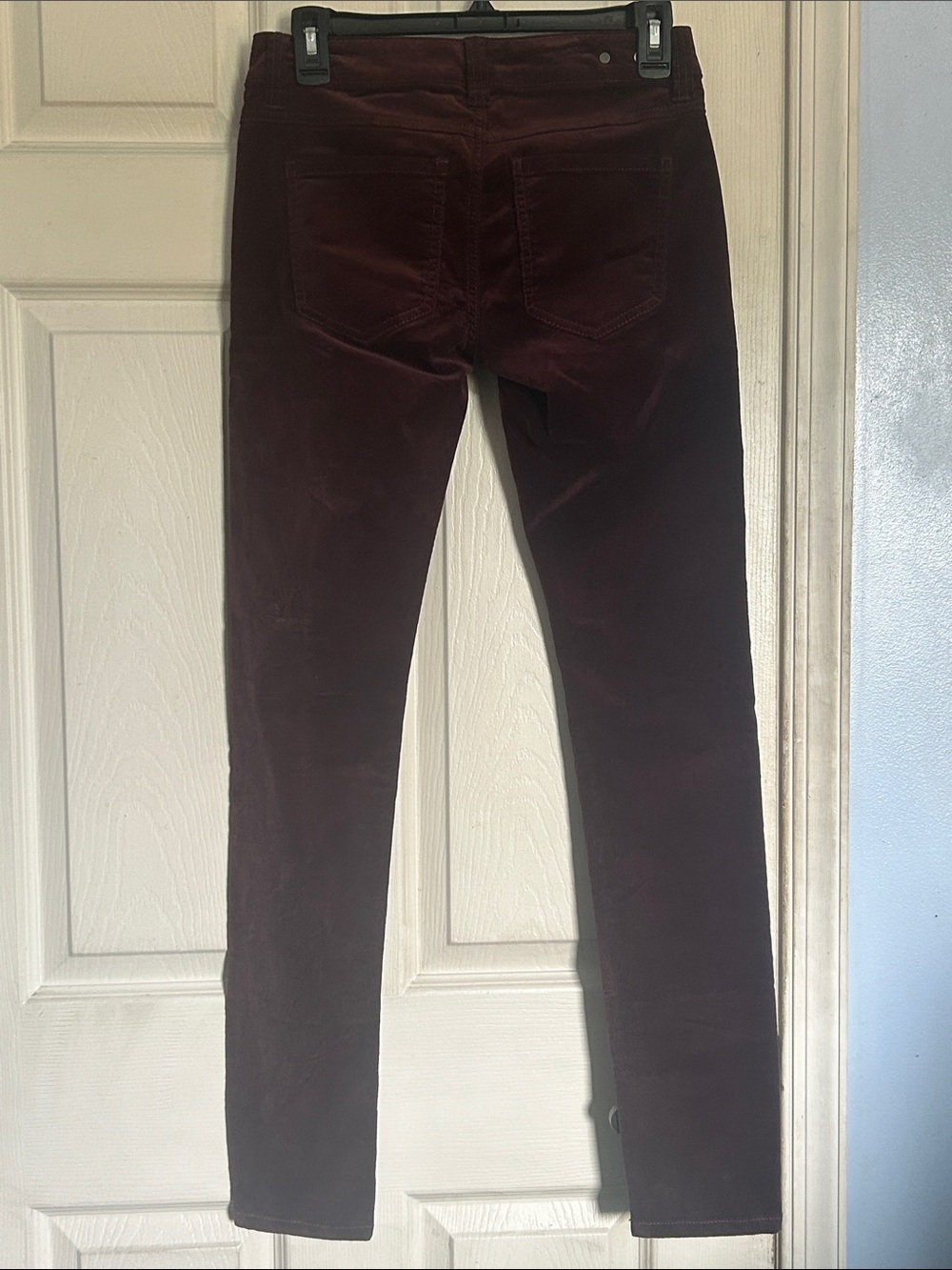 Cabi jeans vineyard wine corduroy skinny pants size 0 - Picture 3 of 5